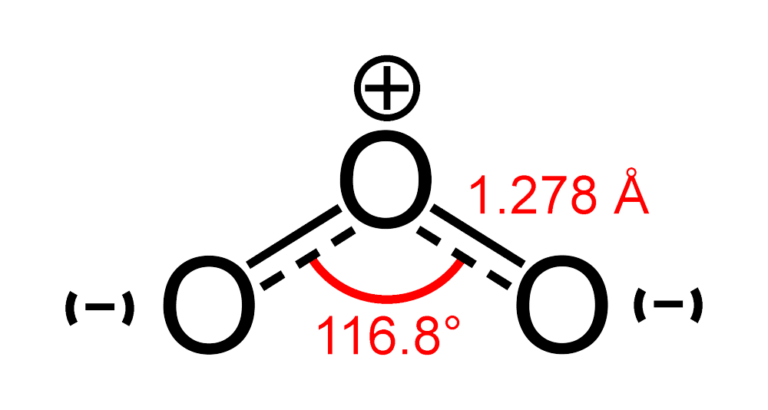 Ozone molecule